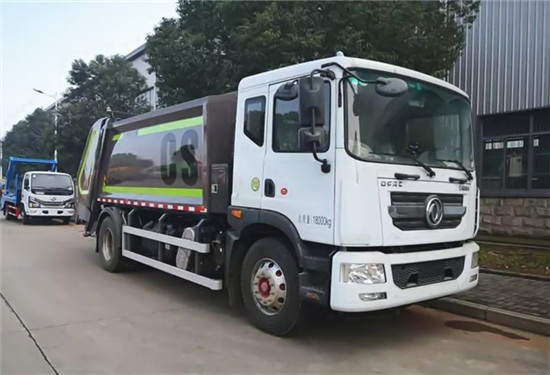 國六東風(fēng)D9，10-12方壓縮式垃圾車(chē)